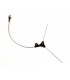 Dipole Wire Antenna, 1090MHz 120deg SMA Cable